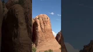 Fastest ride down a nearly vertical rock roll...