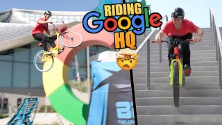 URBAN MTB FREERIDE AT THE GOOGLE HEADQUARTERS...