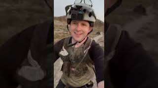 MTB at night on an active volcano. Mt. St....