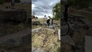 Sending a classic gap on a classic bike