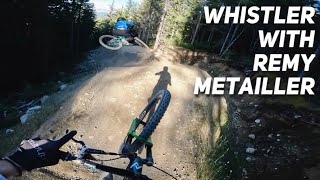 REMY METAILLER SHOWS ME HOW TO RIDE WHISTLER...