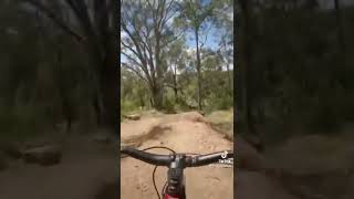 New trail features jumps and wooden features...