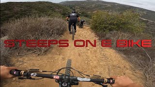 OC Steeps on E Bikes / Hitting some steeps...