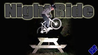 Dual Sport Ride on the Ibis Hakka at Night -...