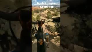 Double drop on Spinal Tap trail in Richfield...