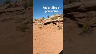 Alternate techy line on porcupine. #mtb...