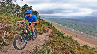 MTB Ustka -Orzechowo - Poddąbie - Dębina....