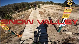 Snow Valley Bike Park is Legit! Jumpline Gaps...