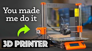 Behold! My new 3D Printer FINALLY!—but can I...