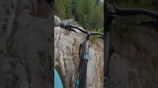 Super Sketchy Rock Roll in Squamish  #shorts