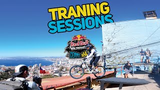SCARY Practice Runs @ Downhill Valparaíso...