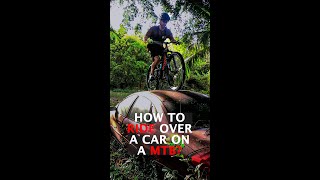 #shorts I ride my bike over a car! ‍