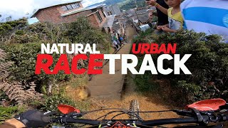 UNIQUE DOWNHILL RACERUN⎮ Part natural part...