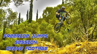 Freeride Jumps Session - Aerial Footage
