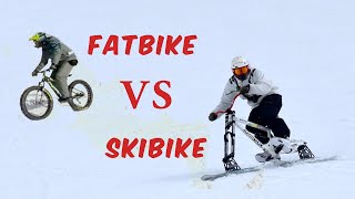 FatBike vs SkiBike!