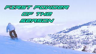 Skibike First powder of the season!!