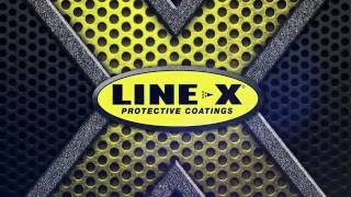 LINE-X paint on mountain bike