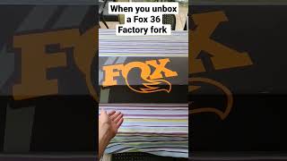 Fox 36 Factory Fork!  #mtb #shorts