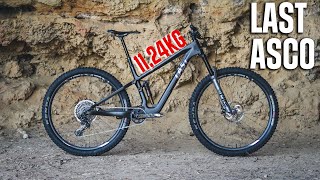 Last Asco in prova: 11,24kg per 130mm di puro...