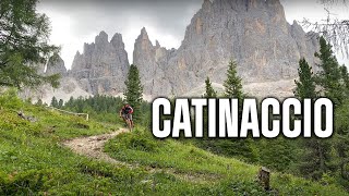 Fuga dal temporale nel Catinaccio