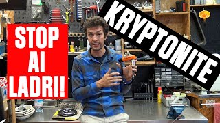 Kryptonite: sistemi per non farsi rubare la bici