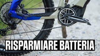 Risparmiare batteria della Ebike con la giusta...