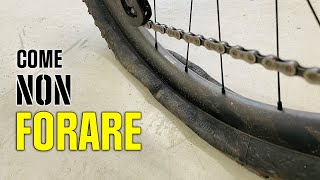 Come non forare le gomme della bici