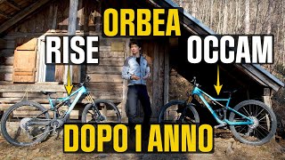 Orbea Rise e Occam dopo 1 anno di utilizzo