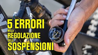 5 errori nella regolazione delle sospensioni