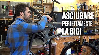 Il modo migliore per asciugare la bici: Air...