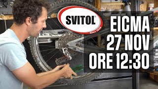 Come pulire e lubrificare la catena con Svitol...