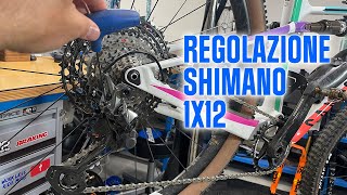 La regolazione del cambio Shimano 1x12