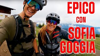 Sulla Plose con Sofia Goggia