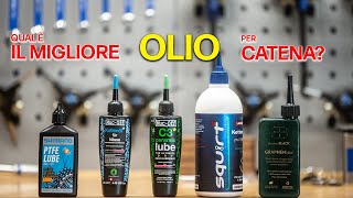 Qual è il migliore olio per catena?