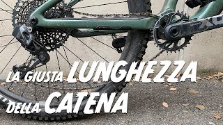 La giusta lunghezza della catena