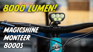 Magicshine Monteer 8000s: la notte diventa giorno