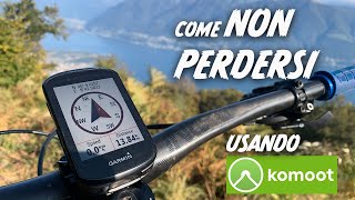 Come non perdersi usando Komoot