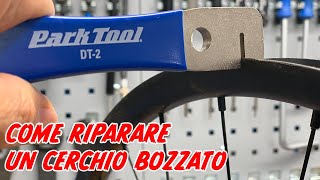 Come riparare un cerchio bozzato