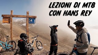 Lezioni di MTB con Hans Rey al Carosello 3000...