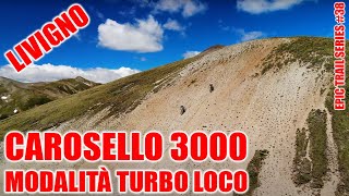 Livigno Carosello 3000 in modalità turbo loco