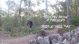 Mountain biking at Parklands|Tazer|New Skills Park