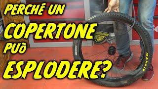 Perché una gomma può esplodere?