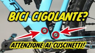Bici cigolante? Come ingrassare e sostituire i...