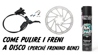 Come pulire i freni a disco perchè...