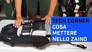 Cosa mettere nello zaino quando si va in bici...