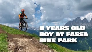 Fassa Bike Park through the eyes of a 8 years...