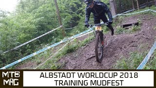 UCI XC Worldcup 2018 Albstadt Training Mud Fest