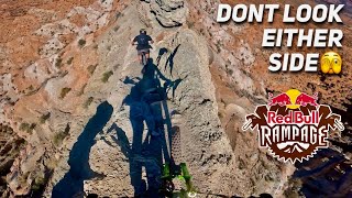 POV RED BULL RAMPAGE TOP TO BOTTOM RUN! (SCARY...