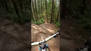 Sketchy North Shore Rock Slabs. #biking #mtb...