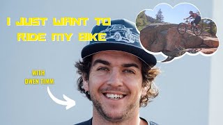 I just want to ride my bike